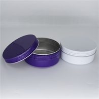 5ml IN27mm Tinggi15mm Kotak Kosmetik Aluminium Bulat